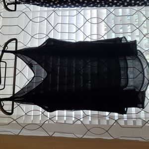 SOPHIE SWING CAMI - CHIFFON BLACK